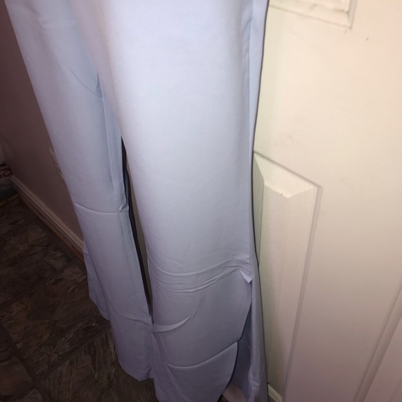 Essie | High Waist Flared Side Slit Pants - Picture 7 of 7